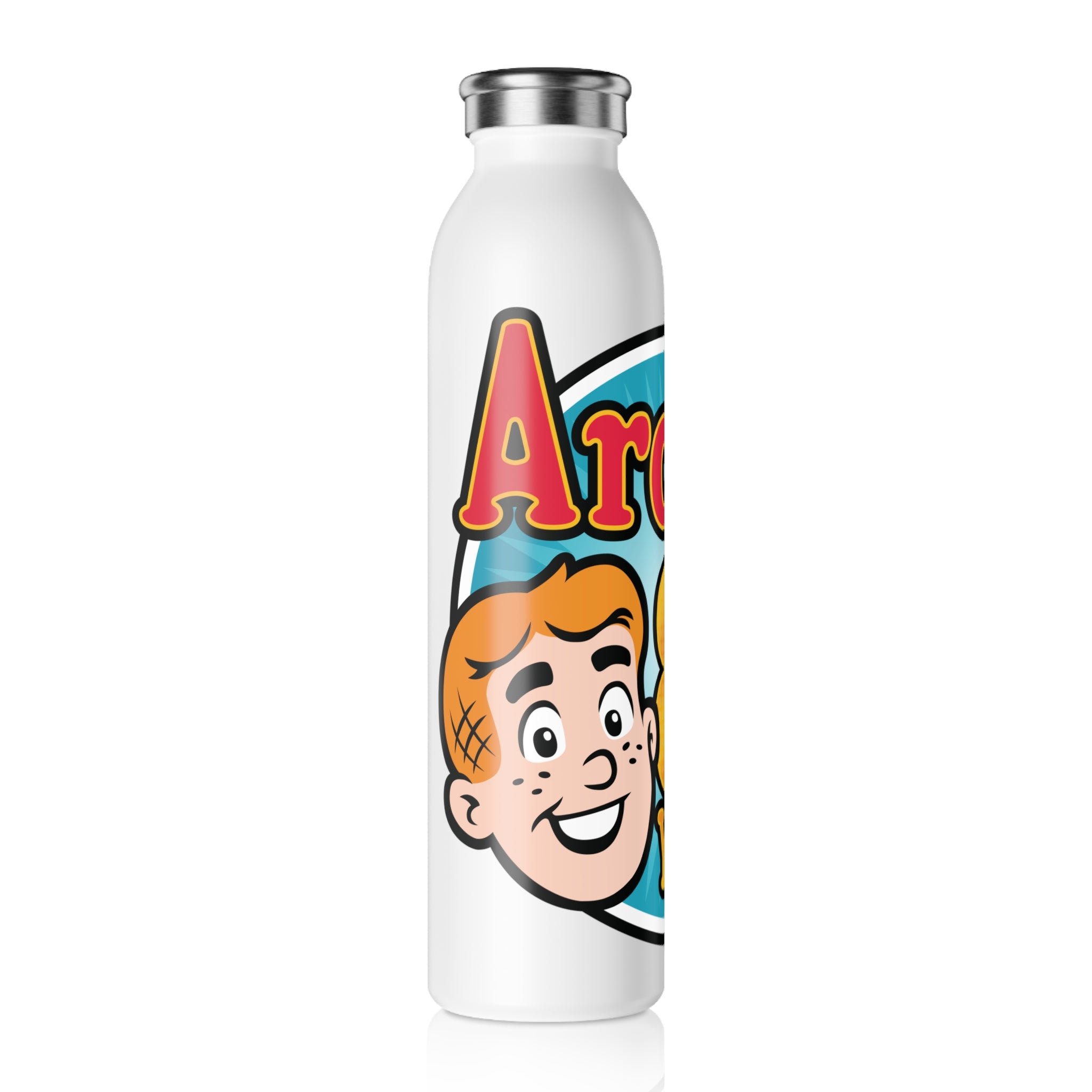 Archie Collection Cans Archie 85th Anniversary Design Stainless Steal 20oz Slim Water Bottle ...