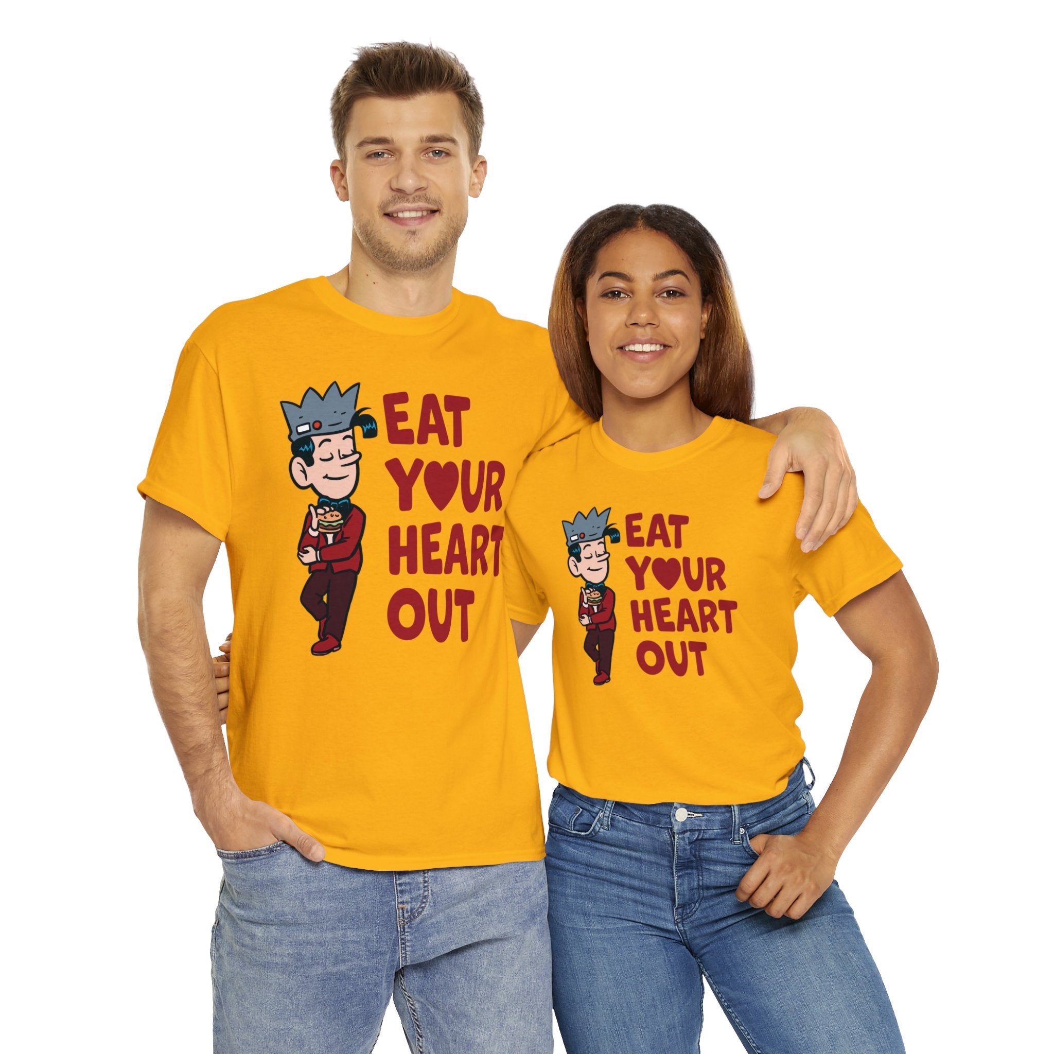 Jughead Eat Your Heart Out Graphic T-Shirt (Unisex Heavy Cotton