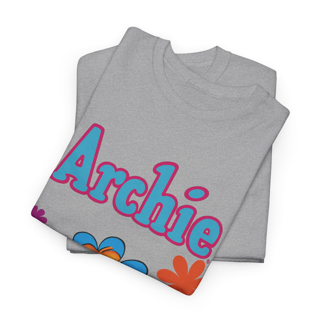 Archie Flower Power Design Graphic Tee (Unisex Heavy Cotton Tee) Featu ...