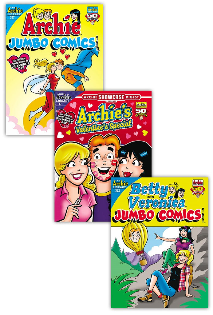 Archie Comics Love and Happiness 3 Pack!