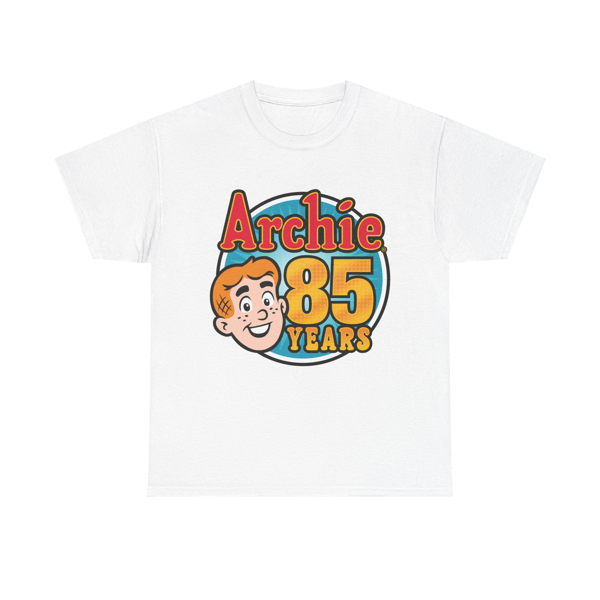 Archie 85th Anniversary Design Graphic Tee (Unisex Heavy Cotton Tee ...