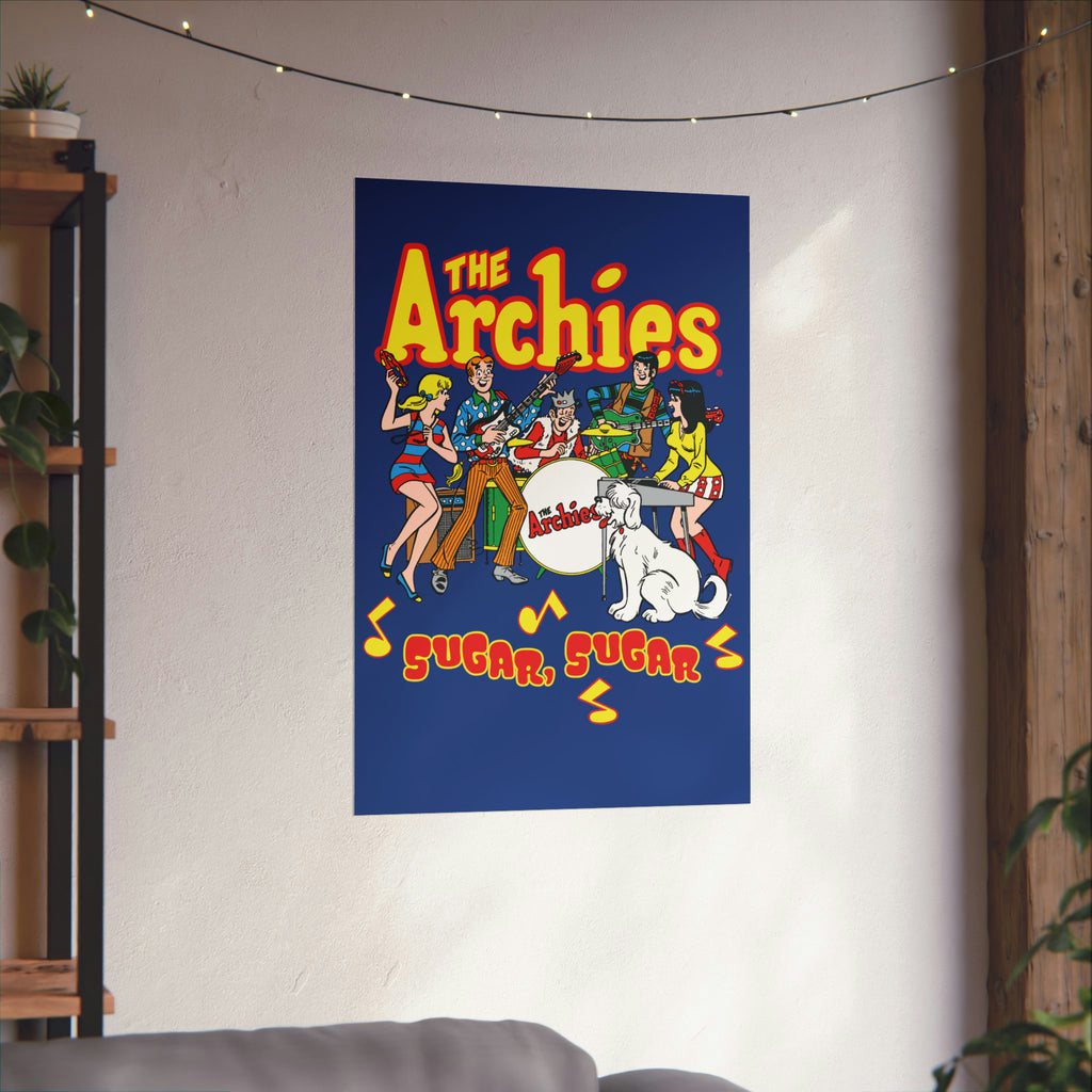 The Archies Sugar Sugar Matte Vertical Poster featuring Archie, Betty ...