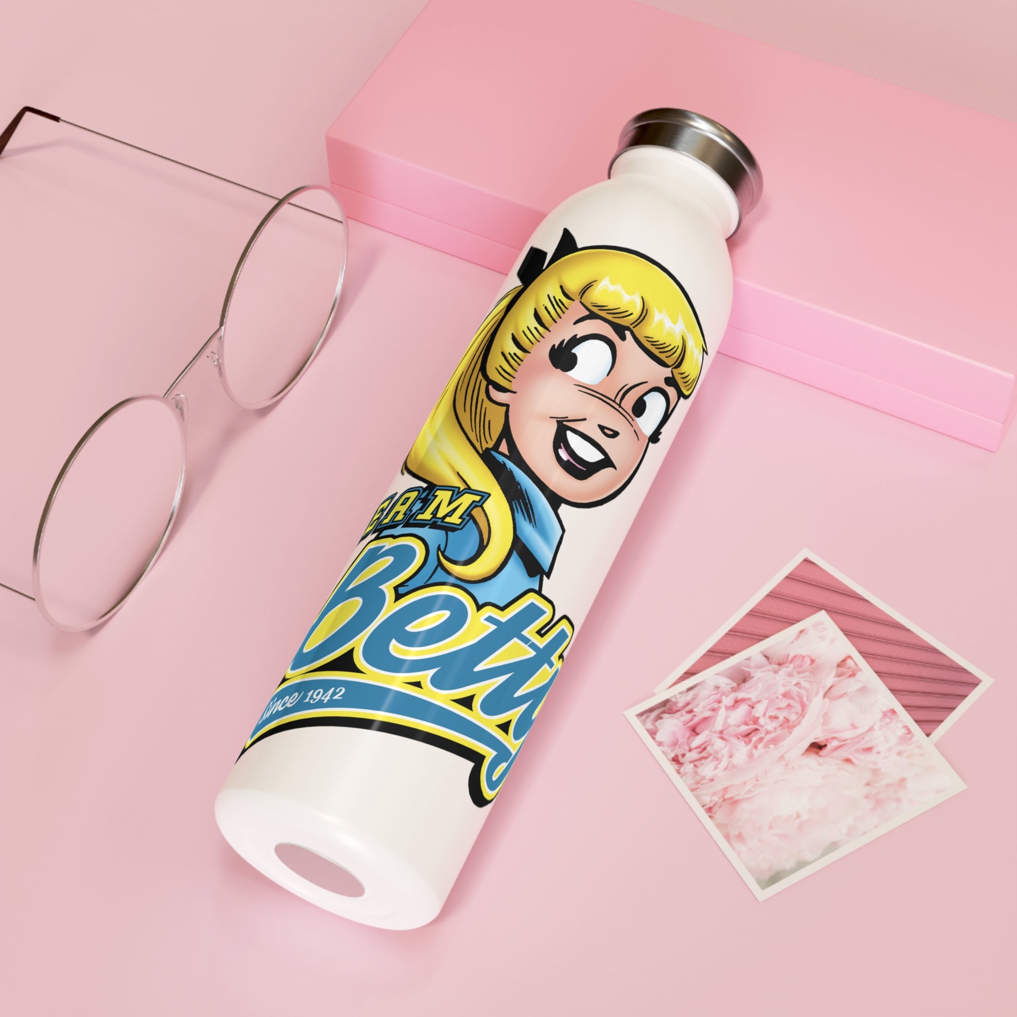 Team Betty Stainless Steal 20oz Slim Water Bottle Featuring Betty Coop team-betty-stainless-steal-20oz-slim-water-bottle-featuring-betty-coop