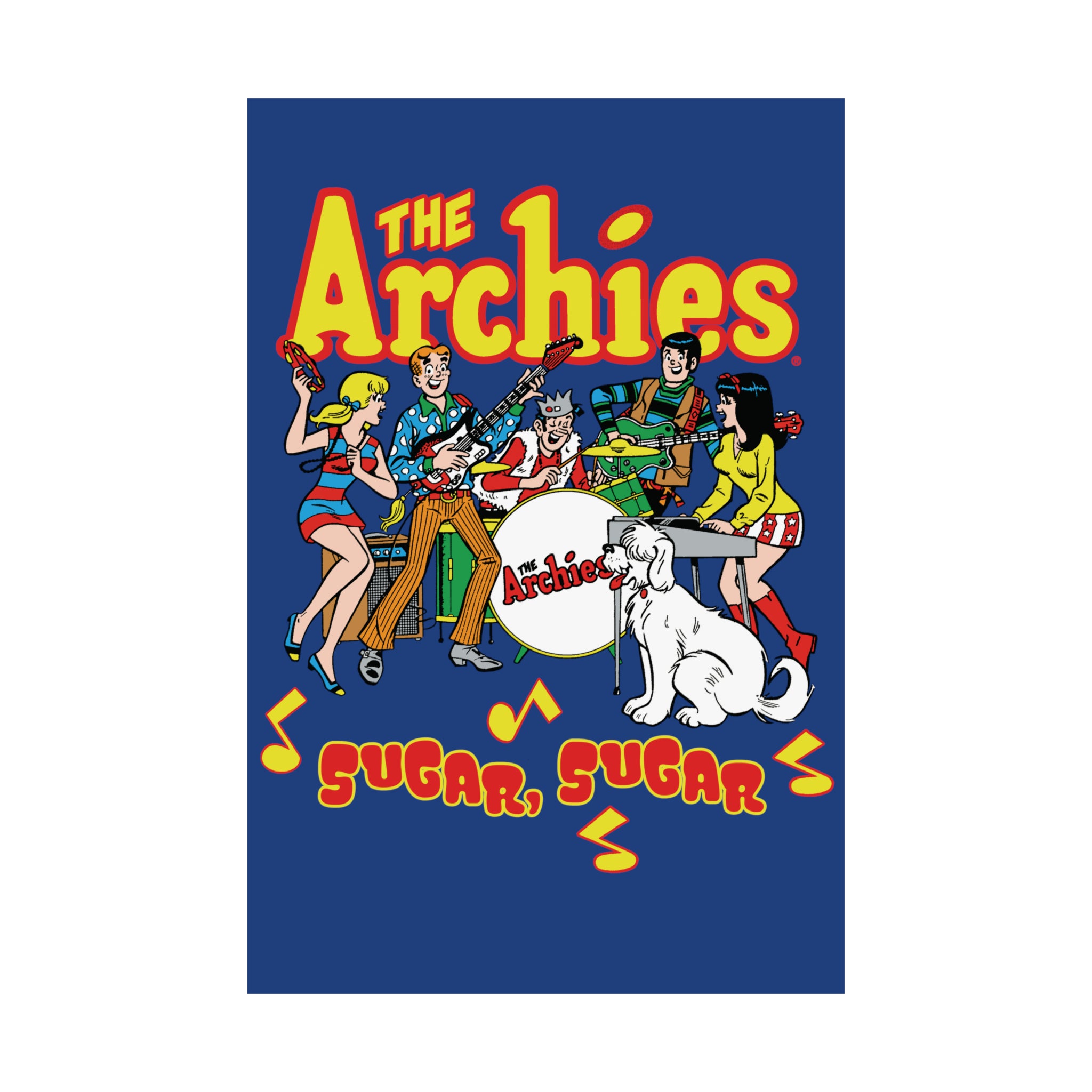 The Archies Sugar Sugar Matte Vertical Poster featuring Archie, Betty ...