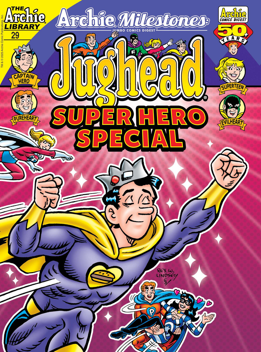 ARCHIE MILESTONES JUMBO COMICS DIGEST #29: JUGHEAD’S SUPERHERO SPECIAL ...
