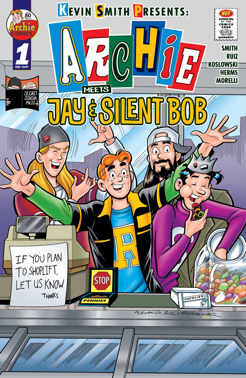 KEVIN SMITH PRESENTS… ARCHIE MEETS JAY AND SILENT BOB O.S. – Archie Comics