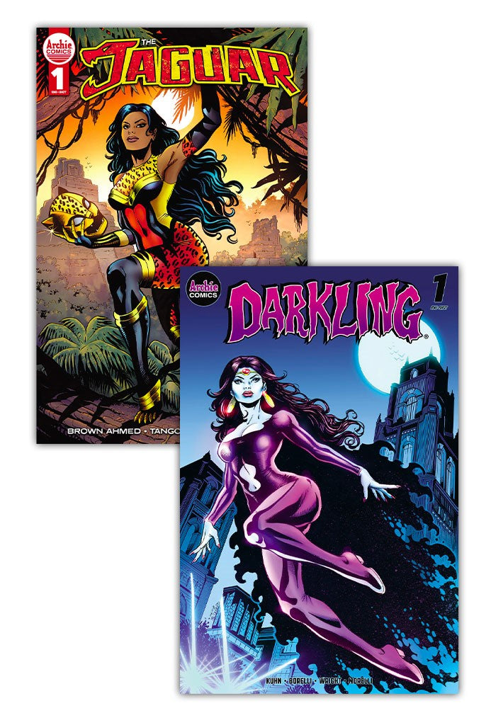 Archie Comics Darkling/Jaguar Two Pack!