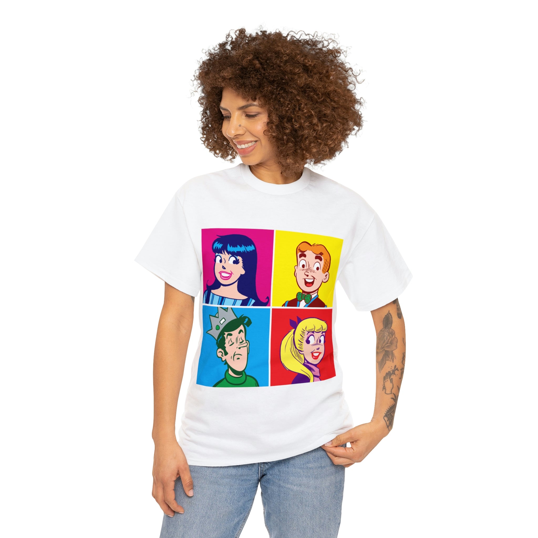 Archie Graphics Pop Art Archie Graphic T-Shirt (Unisex Heavy Cotton Tee) featuring Arc ...