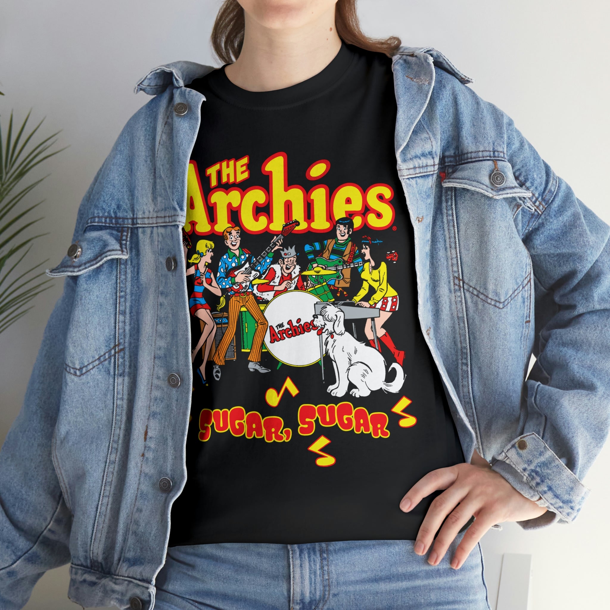 Archie Graphics The Archies Sugar Sugar Graphic Tee (Unisex Heavy Cotton Tee) featurin ...