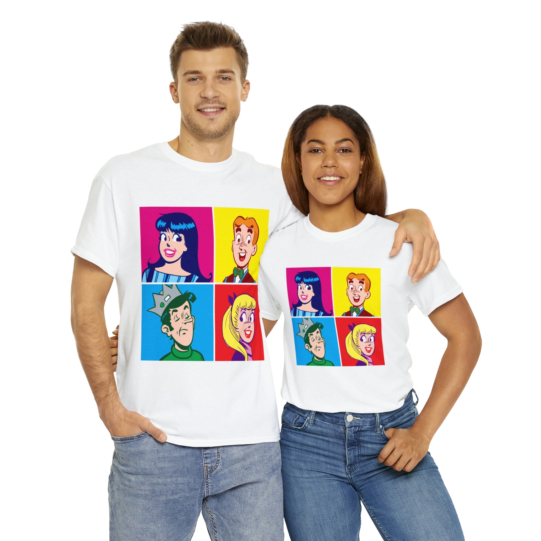 Archie Graphics Pop Art Archie Graphic T-Shirt (Unisex Heavy Cotton Tee) featuring Arc ...
