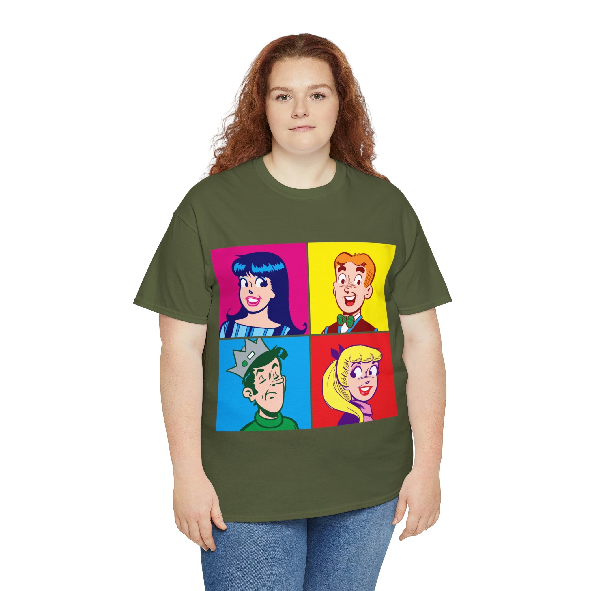 Archie Graphics Pop Art Archie Graphic T-Shirt (Unisex Heavy Cotton Tee) featuring Arc ...