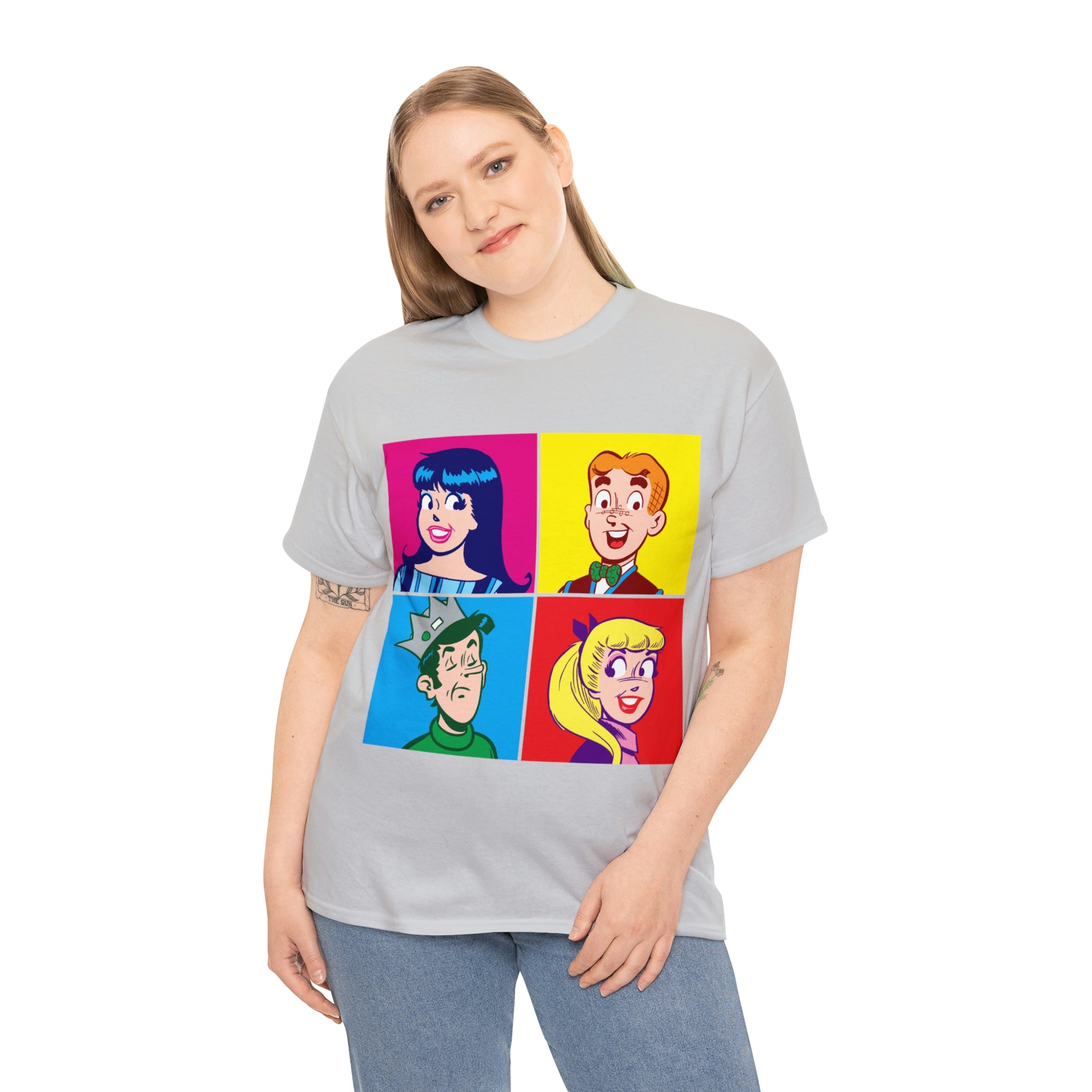 Archie Graphics Pop Art Archie Graphic T-Shirt (Unisex Heavy Cotton Tee) featuring Arc ...