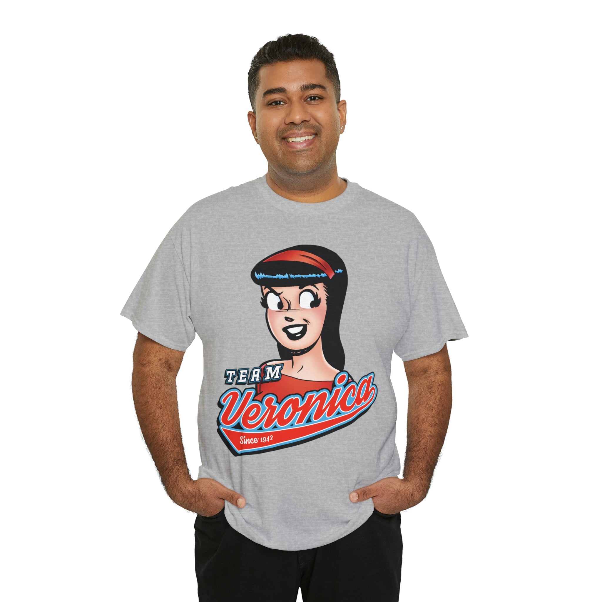 Team Veronica Graphic Tee (Unisex Heavy Cotton Tee) featuring