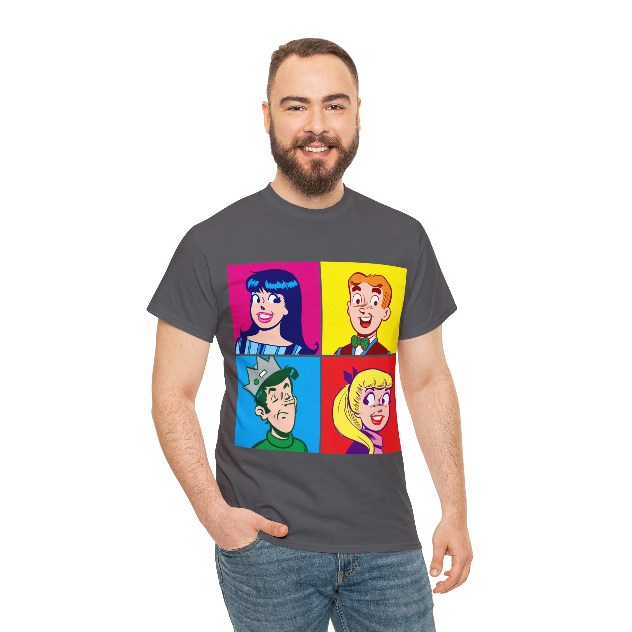 Archie Graphics Pop Art Archie Graphic T-Shirt (Unisex Heavy Cotton Tee) featuring Arc ...