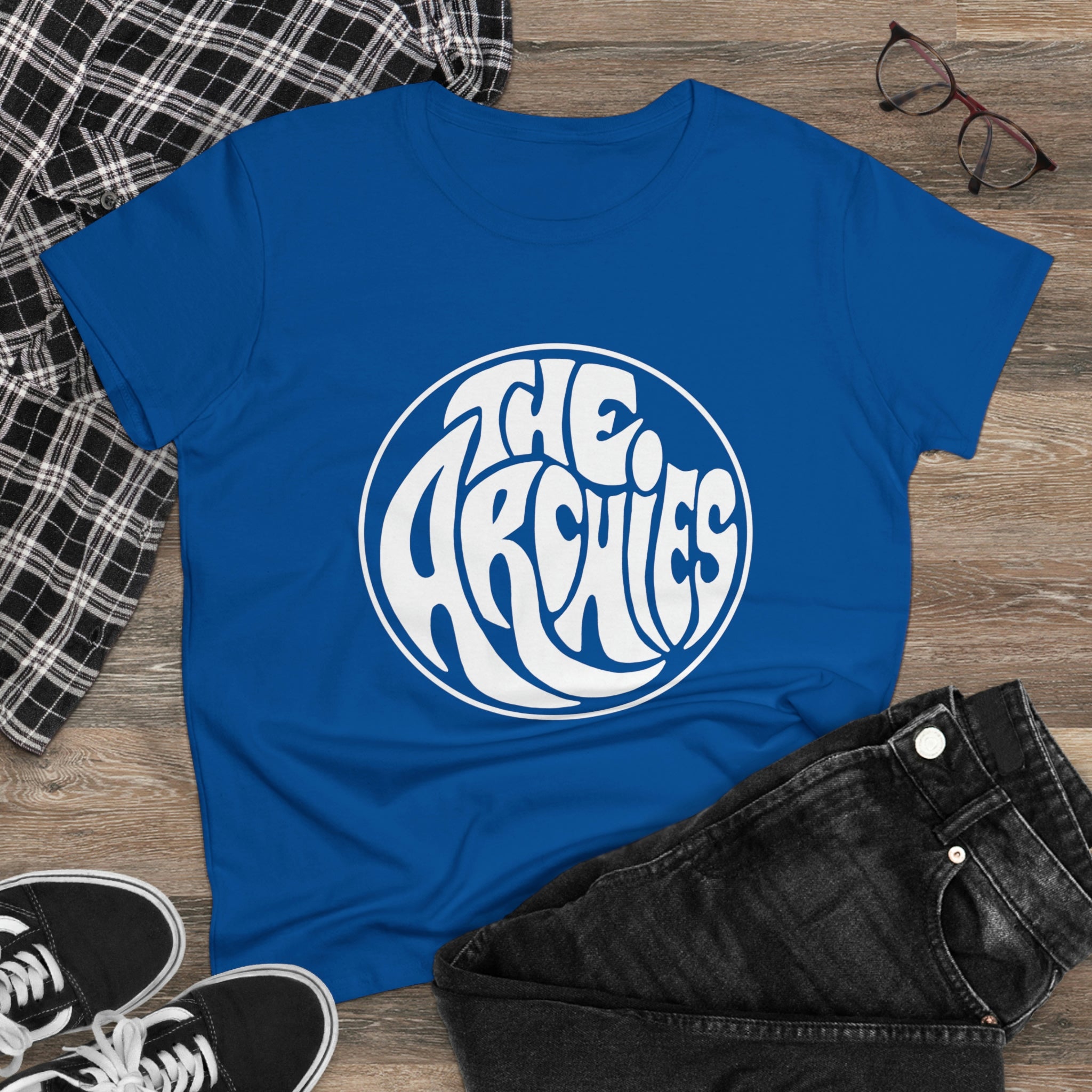 The Archies Band Circle Design T-Shirt (Women's Midweight