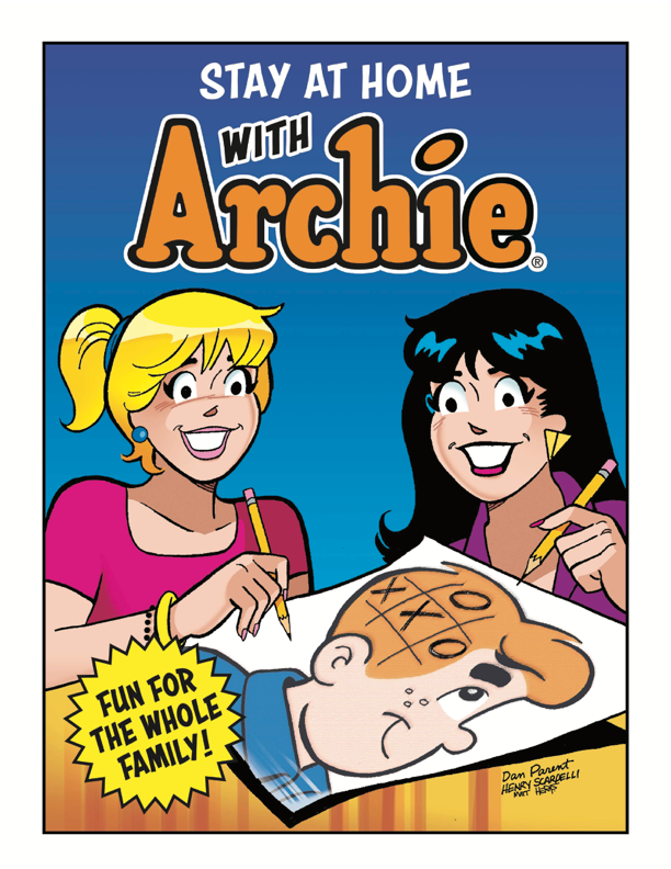 Stay at Home with Archie Activity Pack #1 (FREE Instant Printable PDF ...