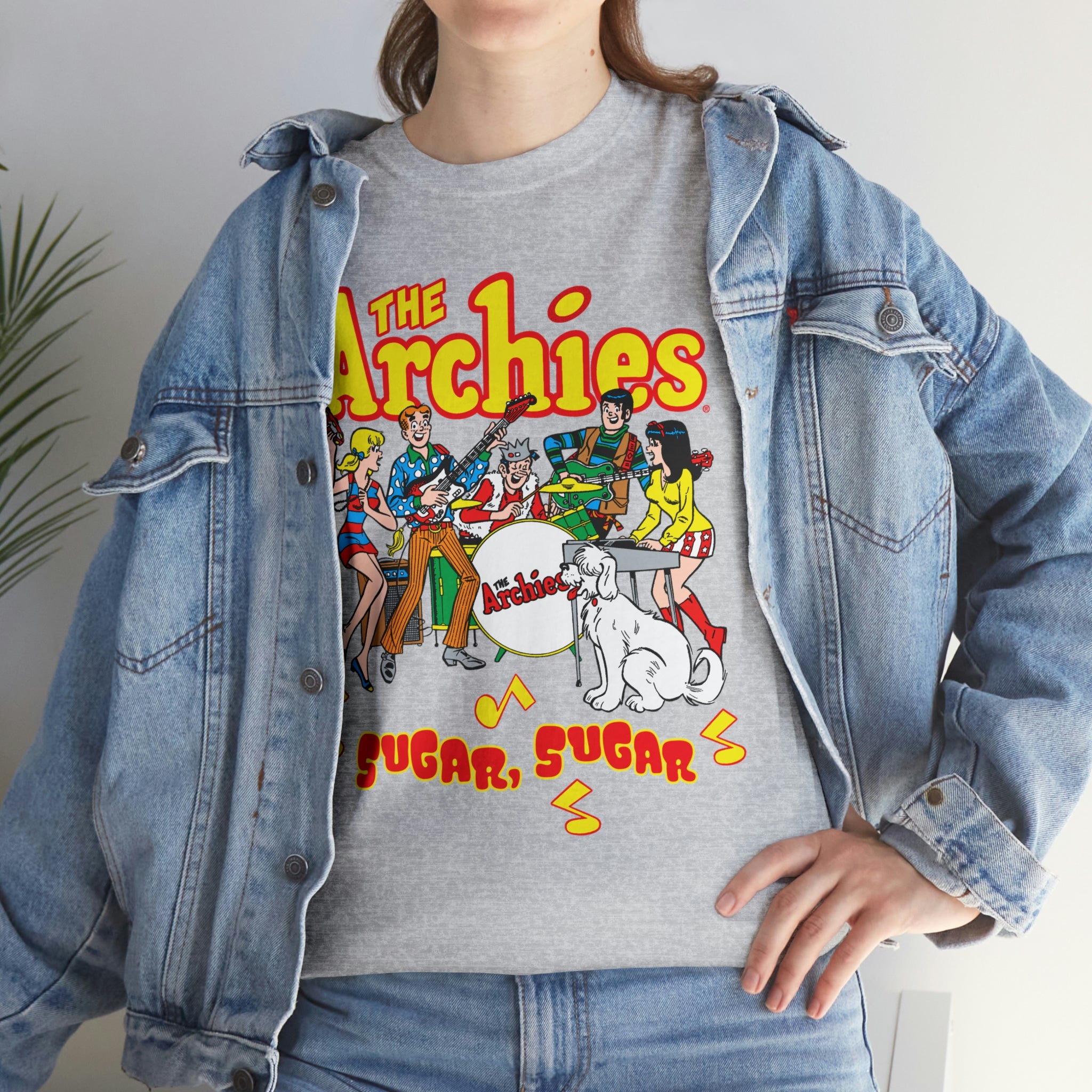Archie Graphics The Archies Sugar Sugar Graphic Tee (Unisex Heavy Cotton Tee) featurin ...