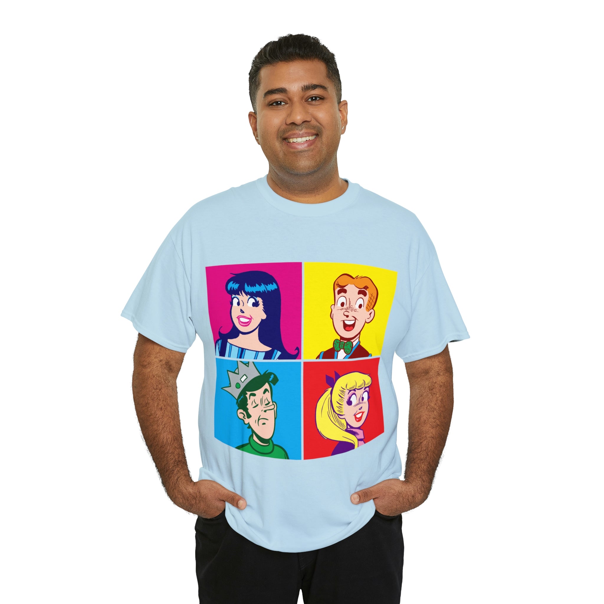 Archie Graphics Pop Art Archie Graphic T-Shirt (Unisex Heavy Cotton Tee) featuring Arc ...