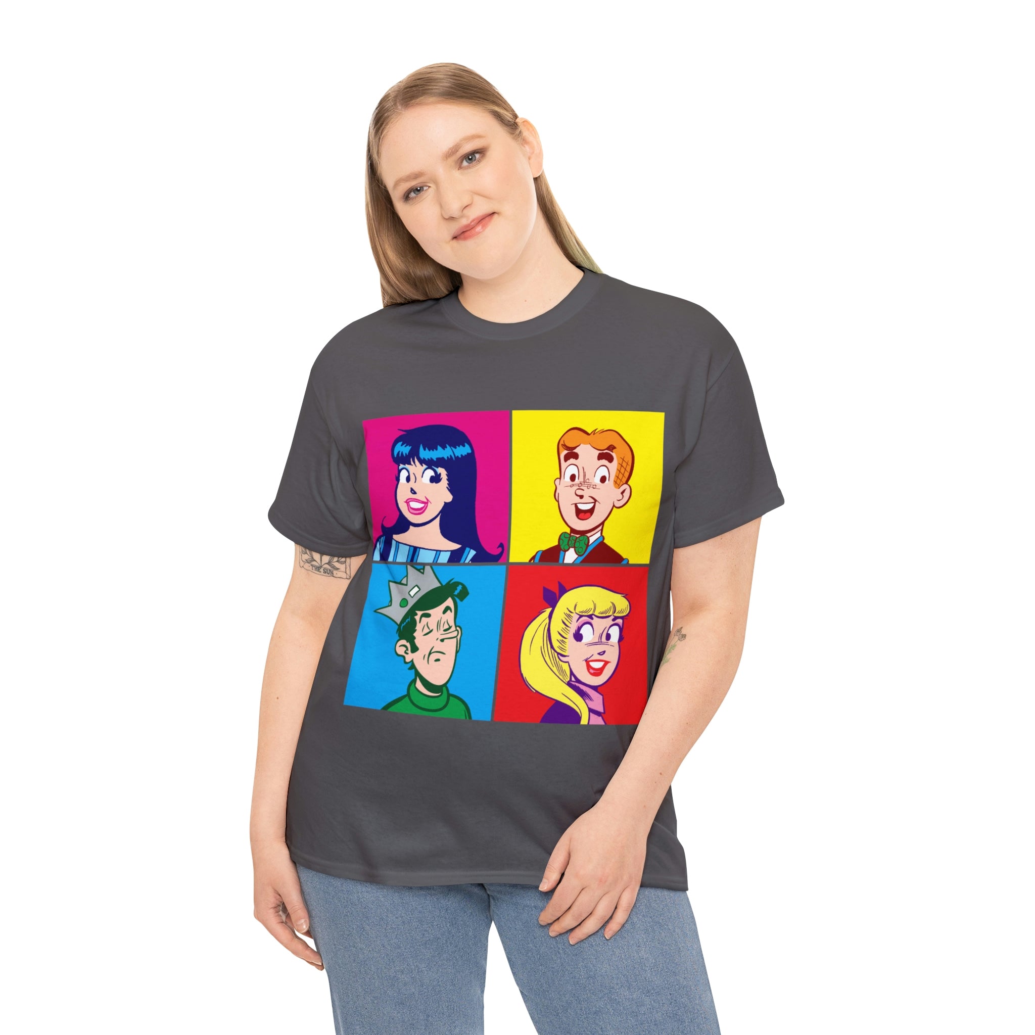 Archie Graphics Pop Art Archie Graphic T-Shirt (Unisex Heavy Cotton Tee) featuring Arc ...